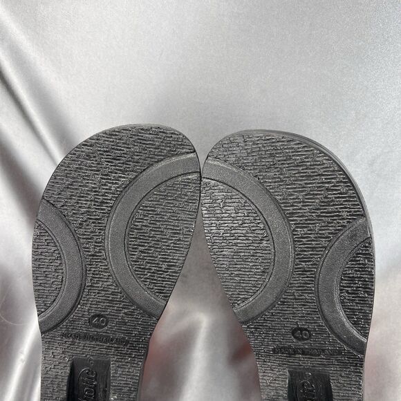 Aerothotic Sandals Womens 9.5 /40 Arch Support Flip Flop Gold Medallion Summer - Picture 14 of 17